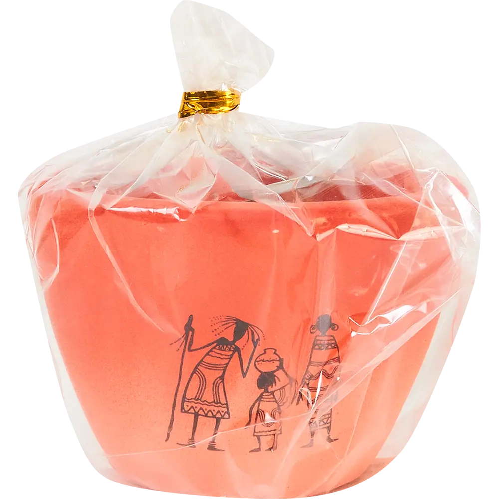 Свеча в гипсе Канту-5 Волшебный Горшок красная 8 см EVIS STLM-2162770 - Вид №2