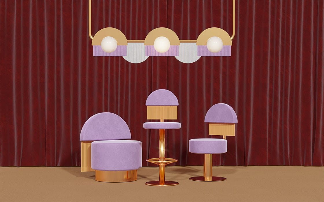 Мягкий стул для ресторана Essential Home Hollywood Glamour ARCH-00114951 - Вид №9