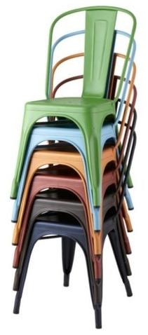 Tolix Штабелируемый металлический стул A sun-id-1450328 - Вид №7