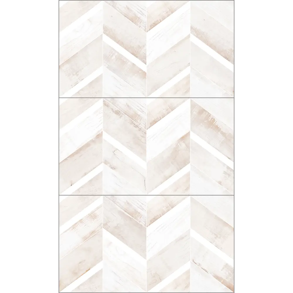 Плитка настенная LB Ceramics Блю Шеврон Полосы 1.46 м² 25x45 см матовая цвет бежевый 82284102 STLM-2161556 - Вид №1