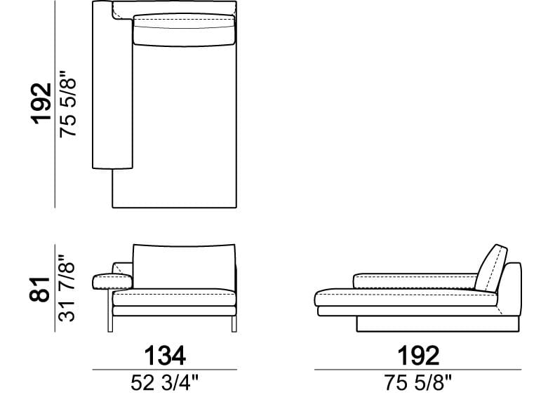 Секционный кожаный диван Arketipo EGO ARCH-00053712 - Вид №18
