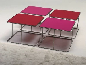 Giovannetti Низкий квадратный журнальный столик Jolly