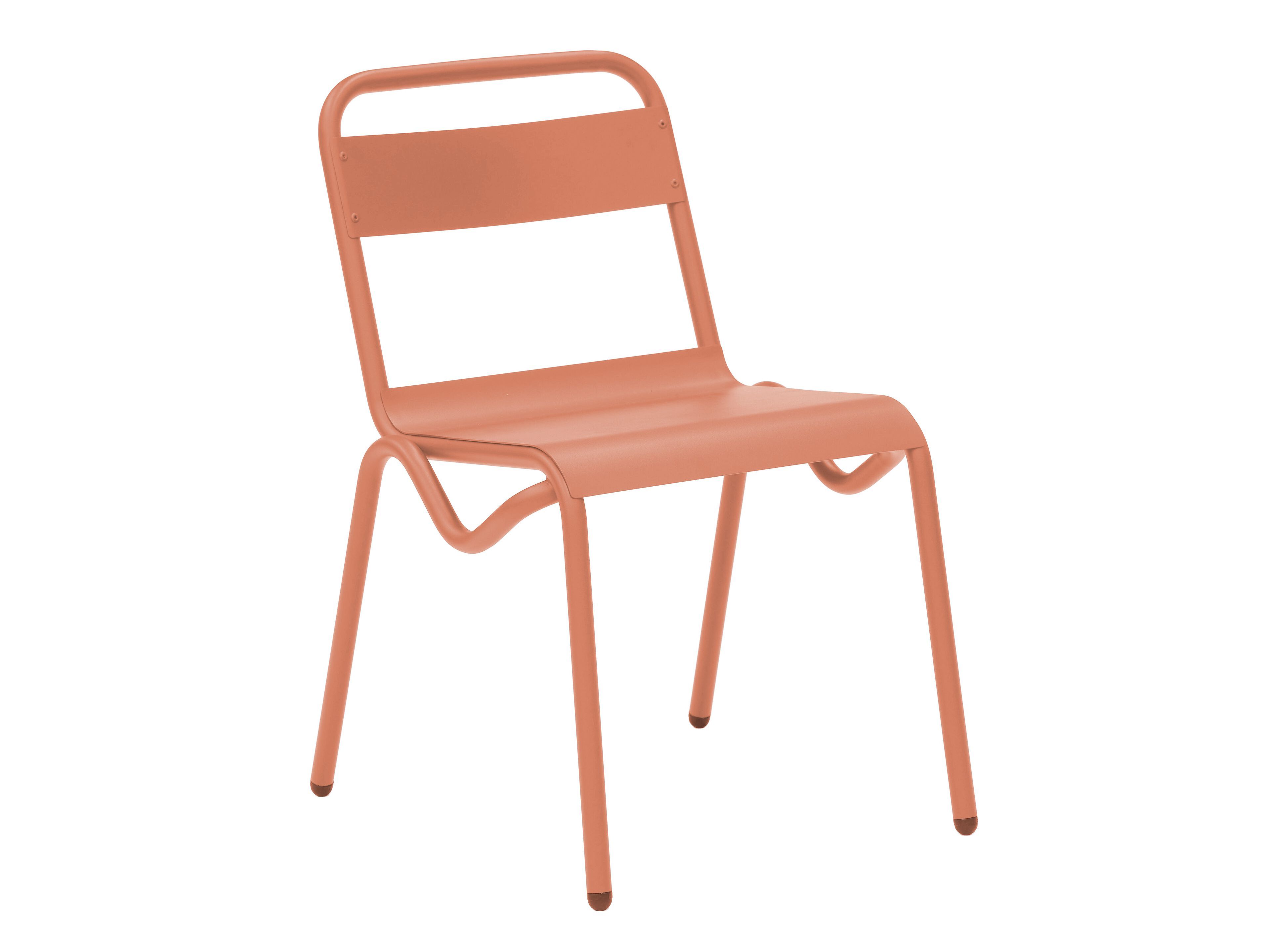 Штабелируемый садовый стул из оцинкованной стали iSimar Anglet ARCH-00070387