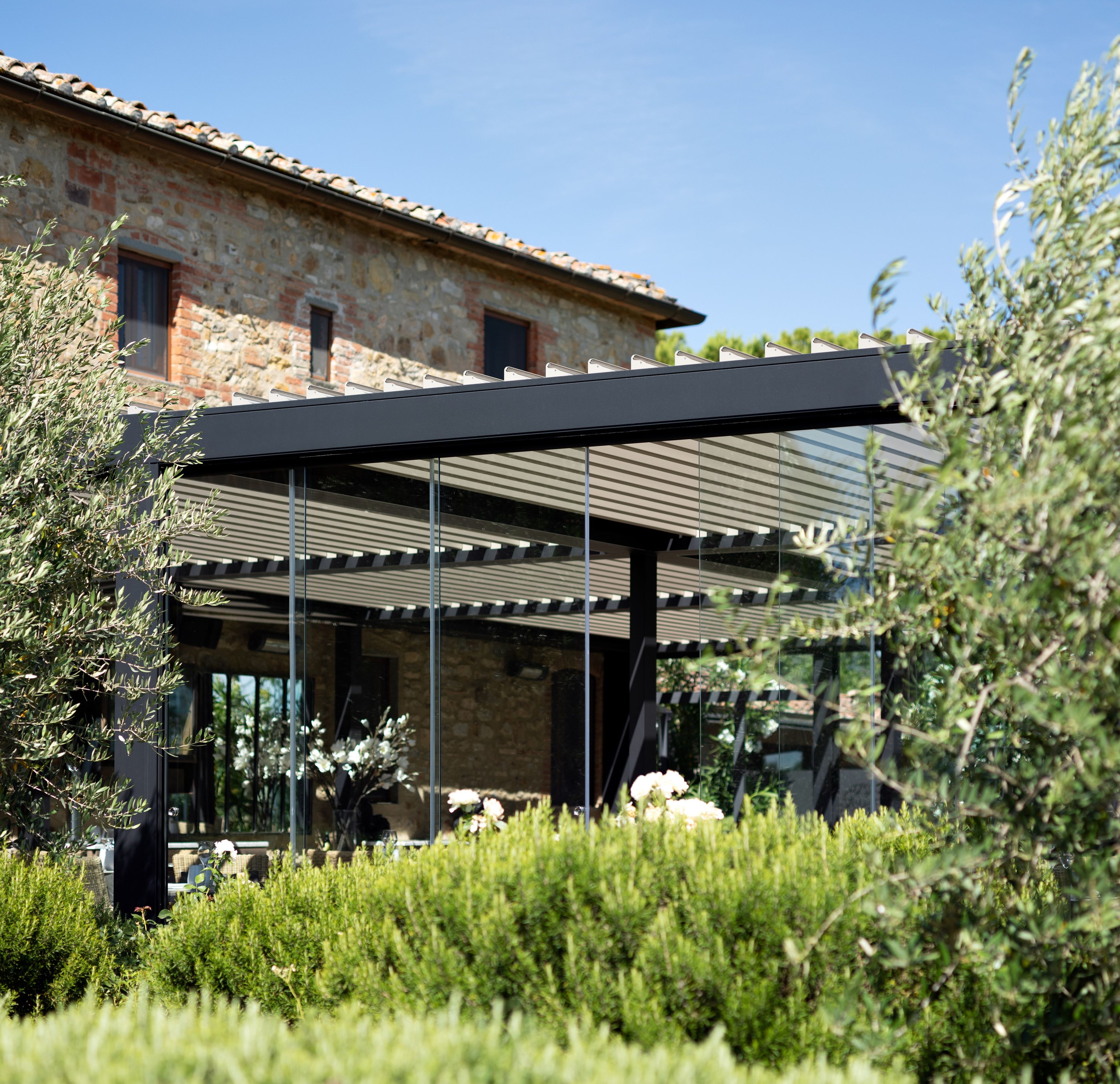 Беседка с поворотными планками Pratic Opera ARCH-00079728 - Вид №2