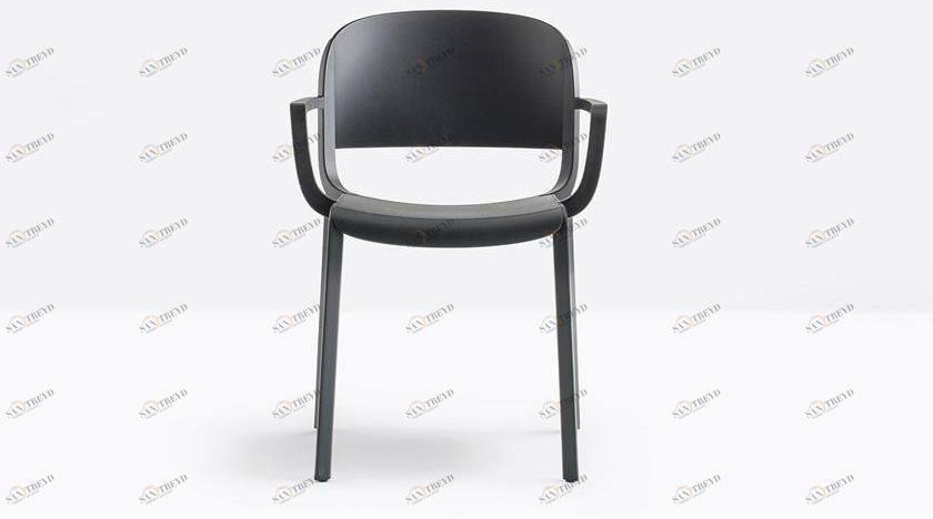 Pedrali Стул полипропиленовый с подлокотниками Dome 265