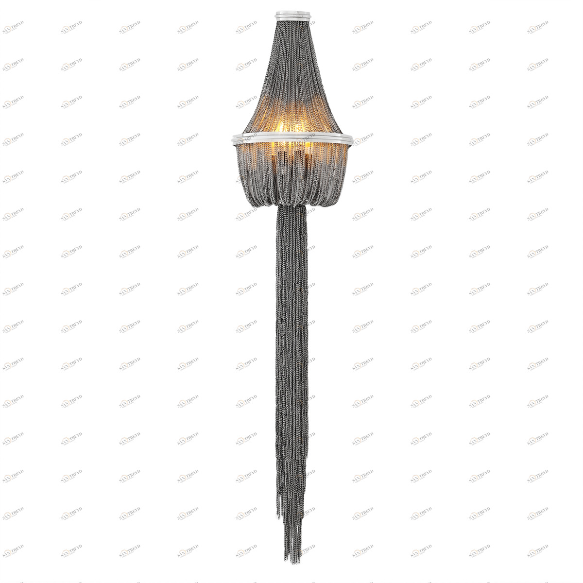 Бра Martinez от Eichholtz хром 108607 EICHHOLTZ ЕГИПЕТ, EICHHOLTZ 059793 Прозрачный;хром 