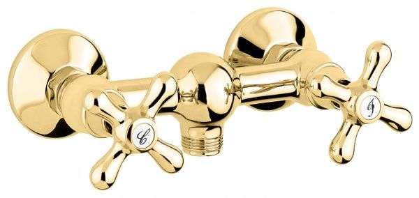 12002OR Смеситель Deco Classic для душа, золото EMMEVI Decò classic