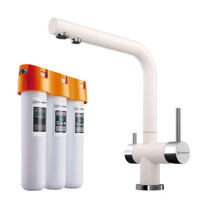 Смеситель для кухни Pure Drop lite + Nagano PA OMOIKIRI