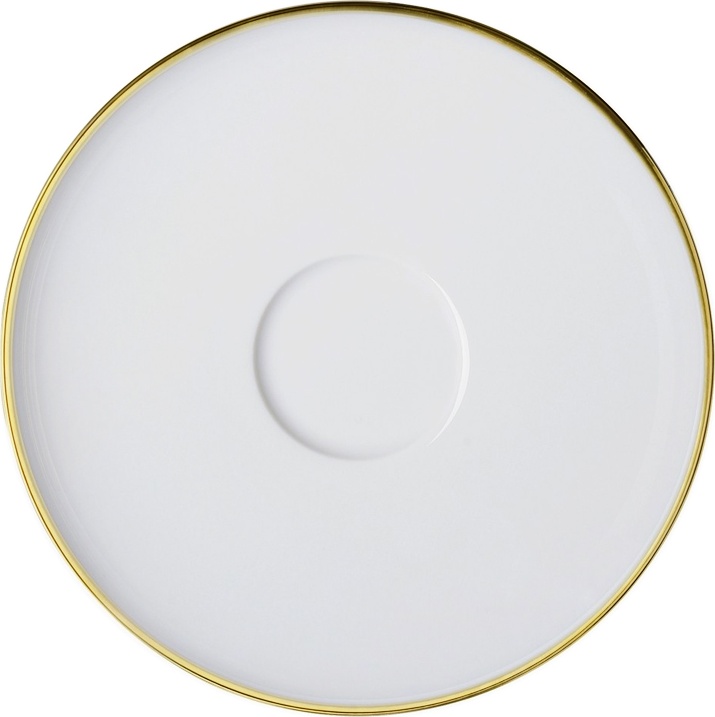 10582766 Sieger by Furstenberg Чашка кофейная закругл. с блюдцем Sieger by Furstenberg "Мой фарфор! Золотое сокровище" 200мл Фарфор 
