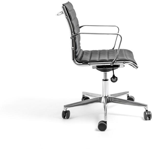 AP Factor Офисное кресло из кожи с 5-ю спицами и подлокотниками Louisiana sun-id-1441220 - Вид №2