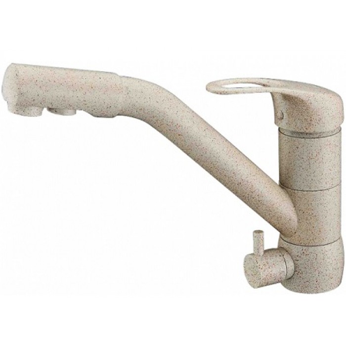 Zorg ZR 400 KF-12 песочный Смеситель для кухни Zorg 210х225  - Вид №1