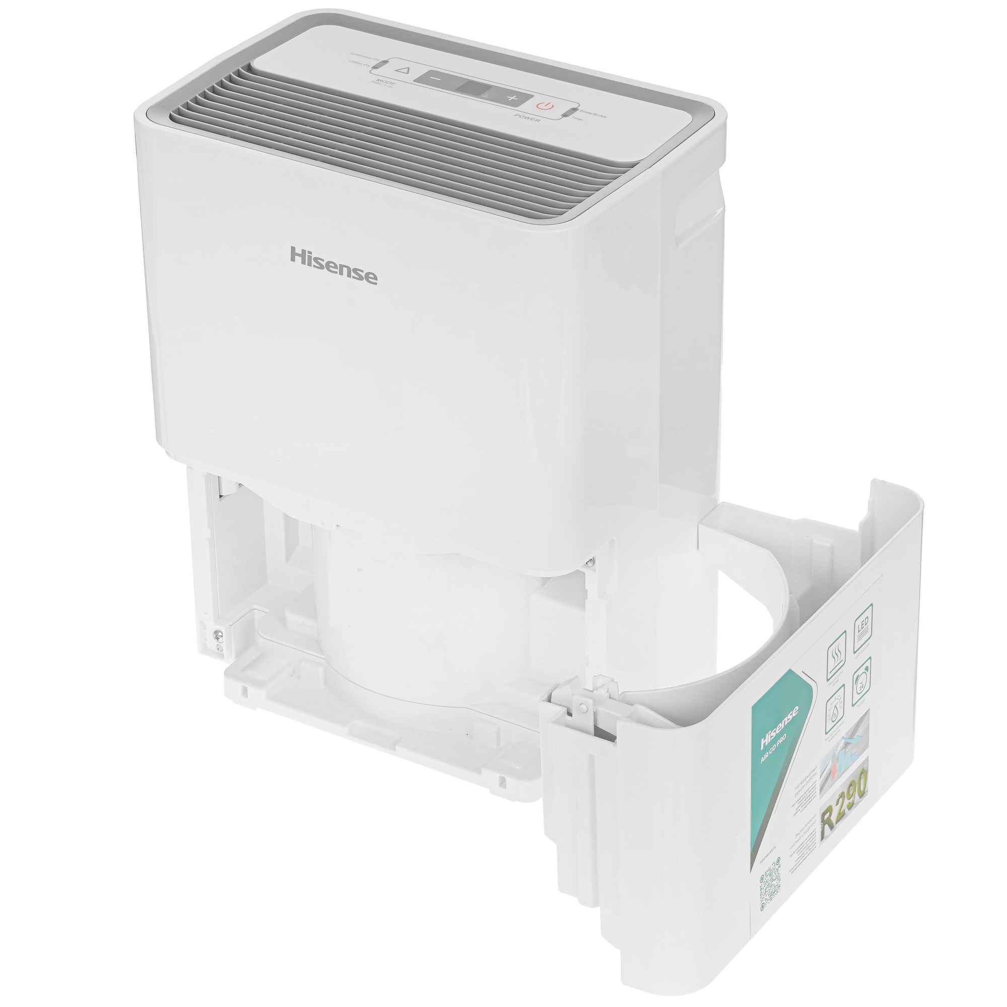 9093845 Осушитель воздуха Hisense DH-12S4GLU00 белый STDN-0131495 - Вид №6