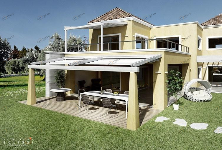 DIRELLO Раздвижной тент с боковыми направляющими sun-id-1350263