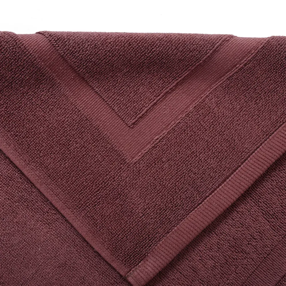 Коврик для ванной комнаты Sensea Terry 50x80 см цвет коричневый 82277196 STLM-2107527 Без серии - Вид №1
