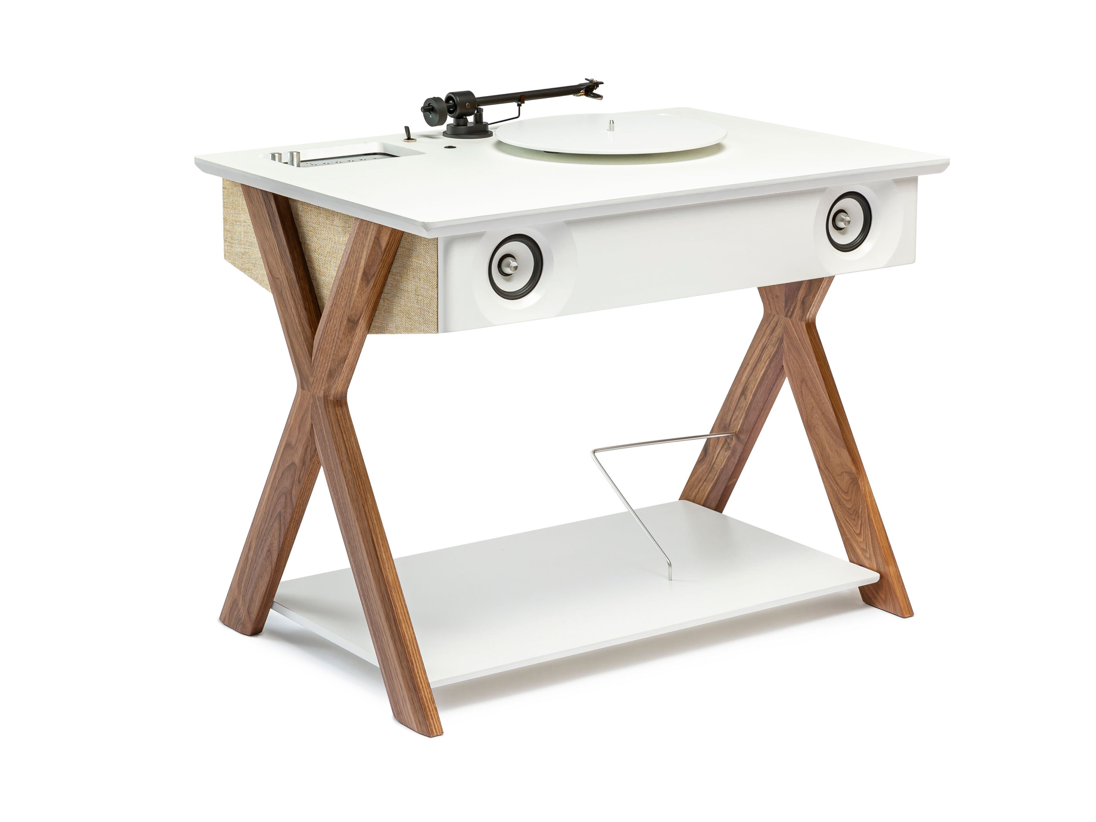 Акустический динамик из орехового дерева с поворотным столом La Boite concept LX X ARCH-00005478