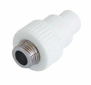 Муфта комбинированная KALDE D20х1/2" НР белая