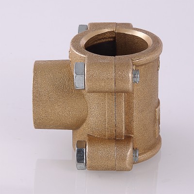 VTr.755.G.0504 Ремонтная обойма-тройник Valtec 3/4" х 1/2" х 3/4"  - Вид №4