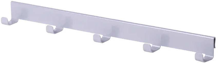 Вешалка для ремней Larvij с 5 крючками в стиле алюминий 89370221