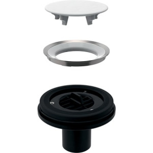 154.032.00.1 Сливной патрубок Geberit для душевого поддона Setaplano, межэтажная инсталляция Geberit