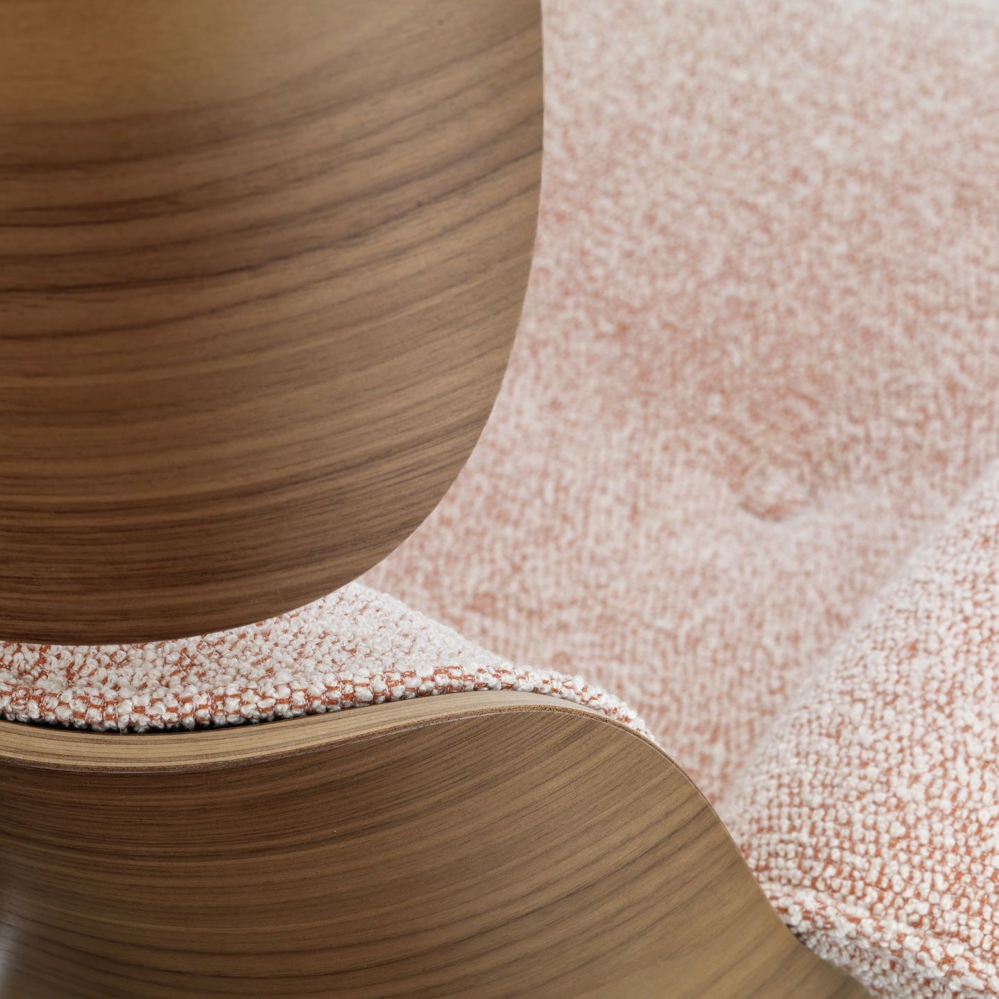 Тканевое вращающееся кресло с подлокотниками VITRA Eames Lounge Chair ARCH-00034664 - Вид №8