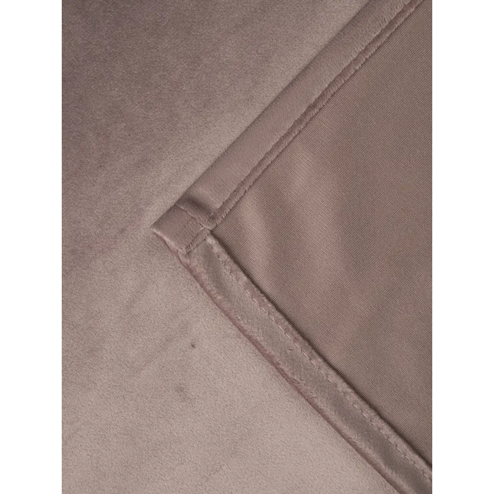 СТОЛИЦА ТЕКСТИЛЯ - Штора бархатная на ленте серо-бежевая 140×270 см 89376358 STLM-1566956 - Вид №5