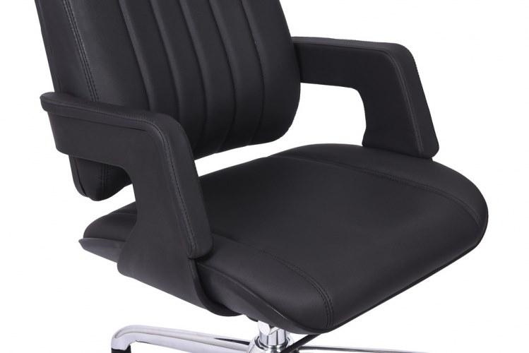 Arrediorg.it® Поворотное офисное кресло из экокожи  A276 black  - Вид №4