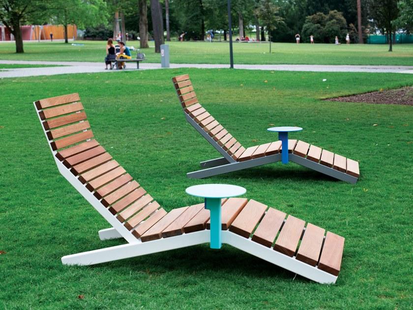 mmcité1 Садовая кушетка из стали и дерева sun-id-1473235 - Вид №3