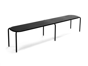 Оцинкованная стальная скамья