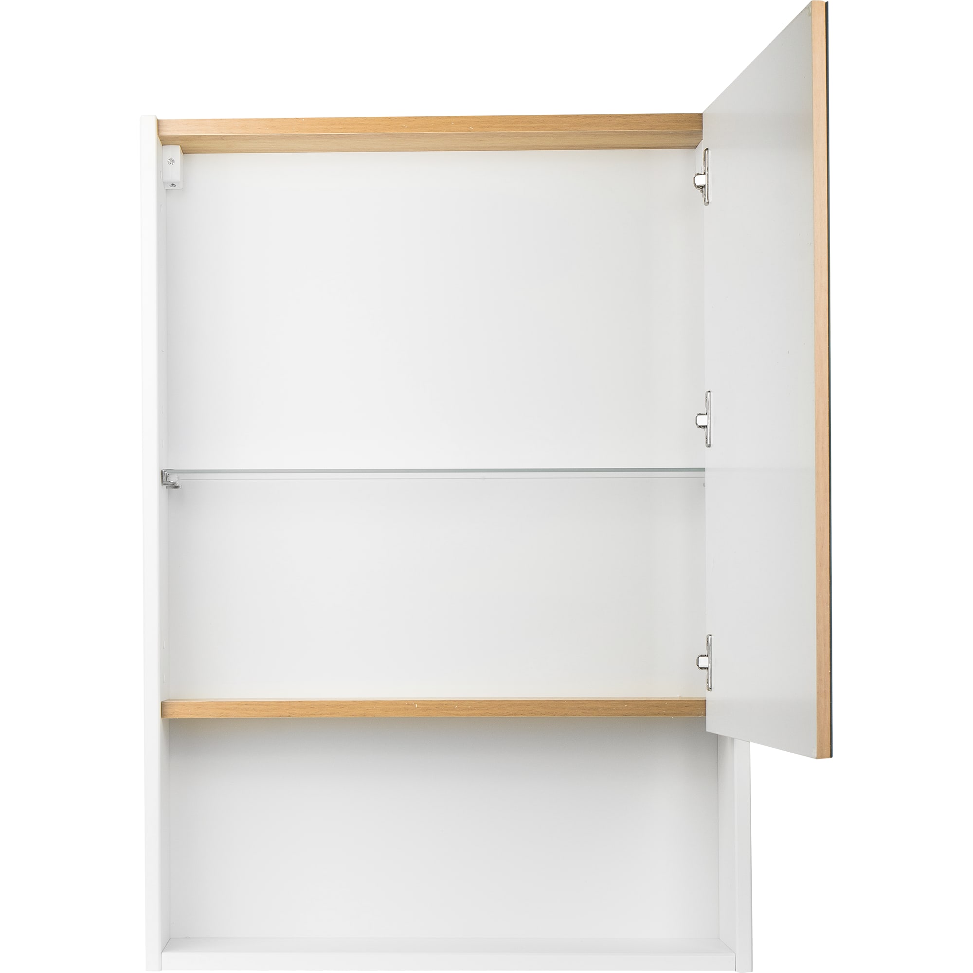 82403465 Шкаф зеркальный подвесной «» 60x80 см цвет белый Сведен Santreyd  - Вид №2