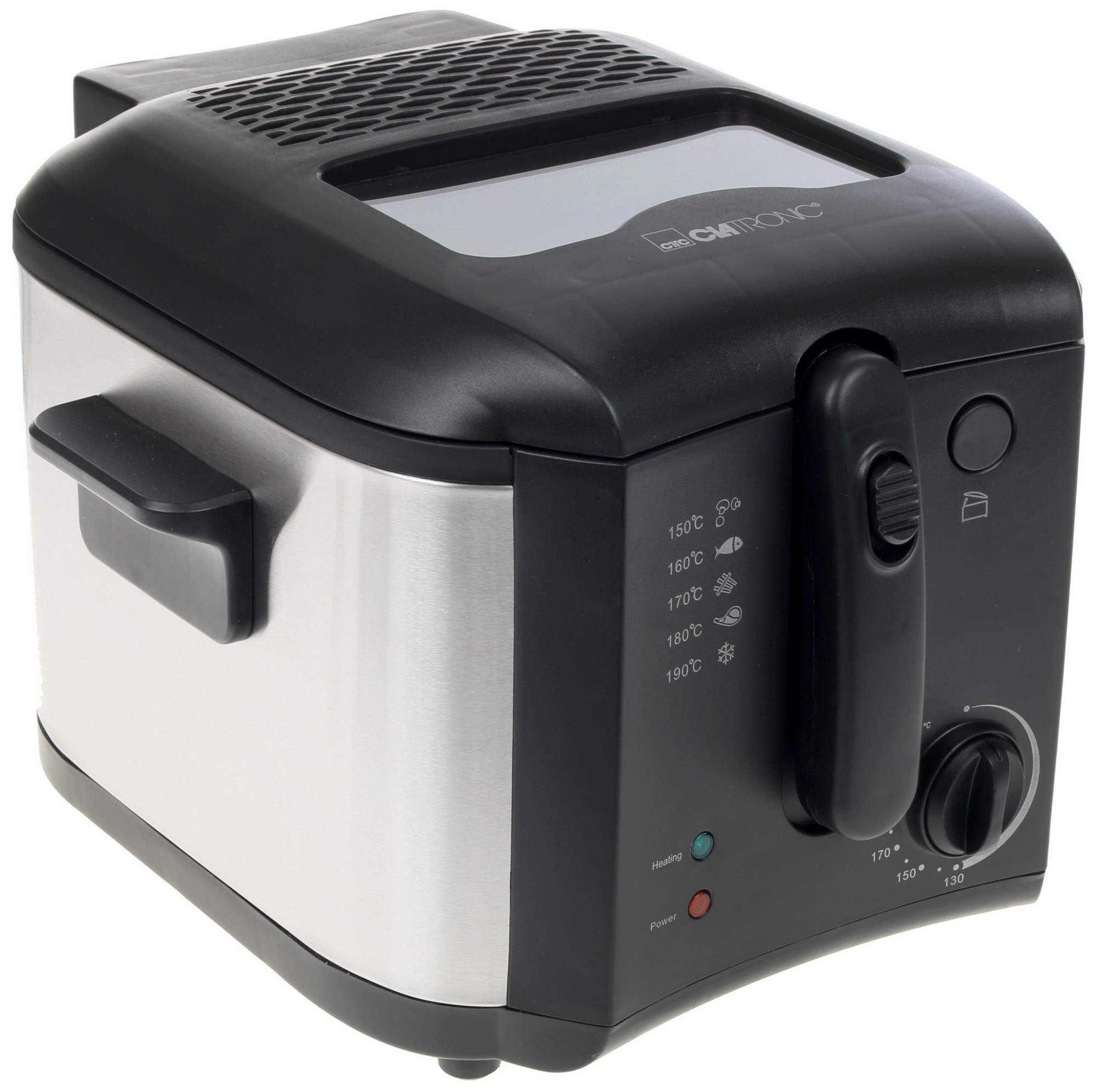 1122174 Фритюрница Clatronic FR 3649 schwarz серебристый STDN-0147081