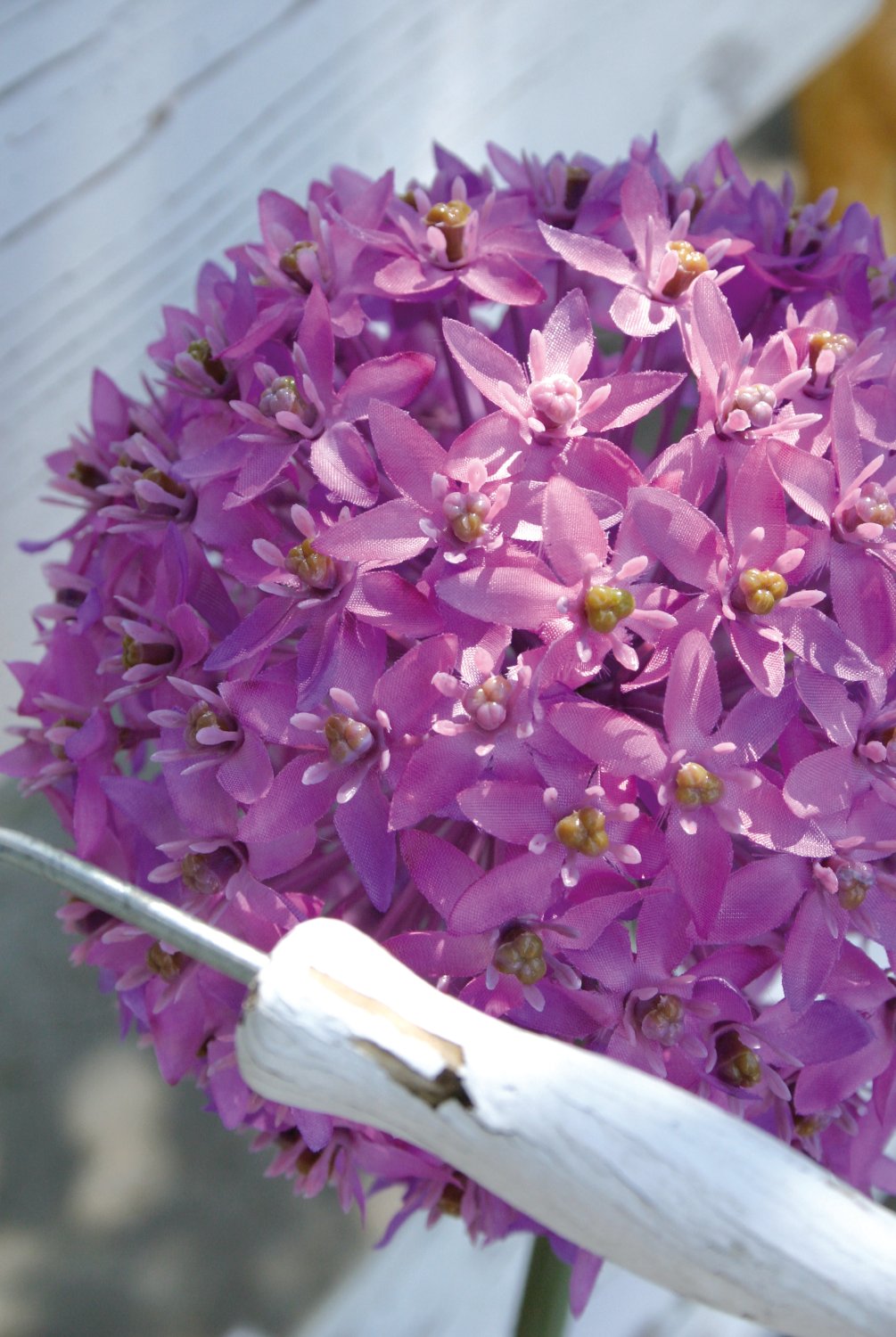 3527 222 a3 Искусственный лук, 80 см, темно-фиолетовый H-andreas  - Вид №7