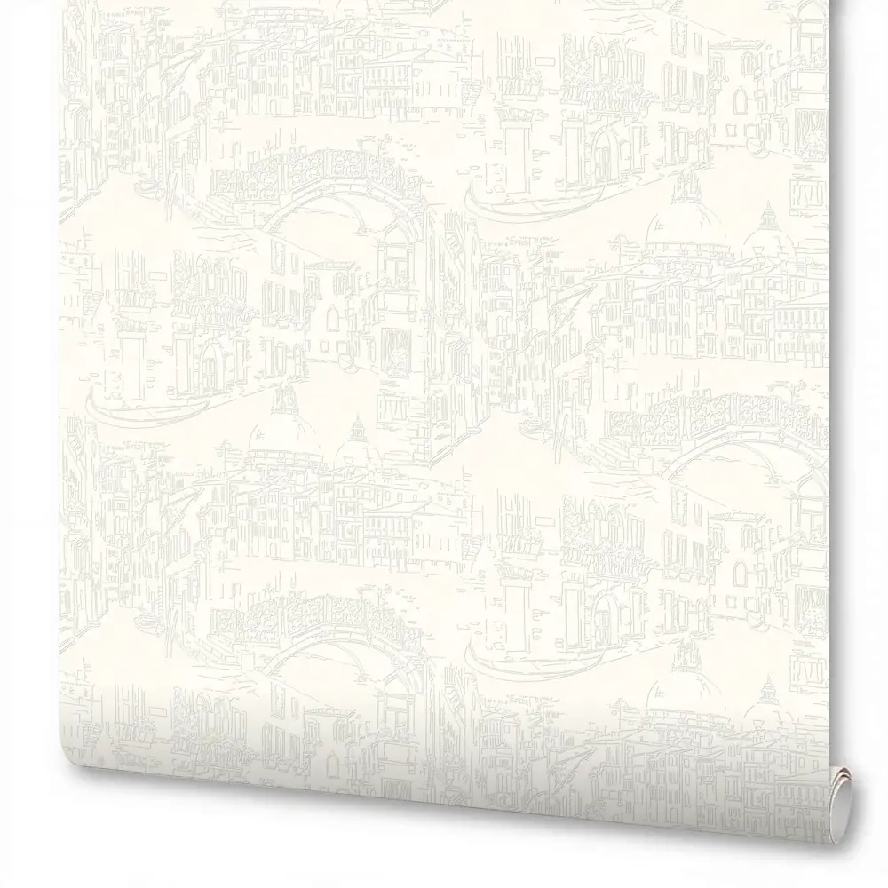 Обои флизелиновые New Age Venezia белые абстрактные 1.06 м 89413551 STLM-1572955