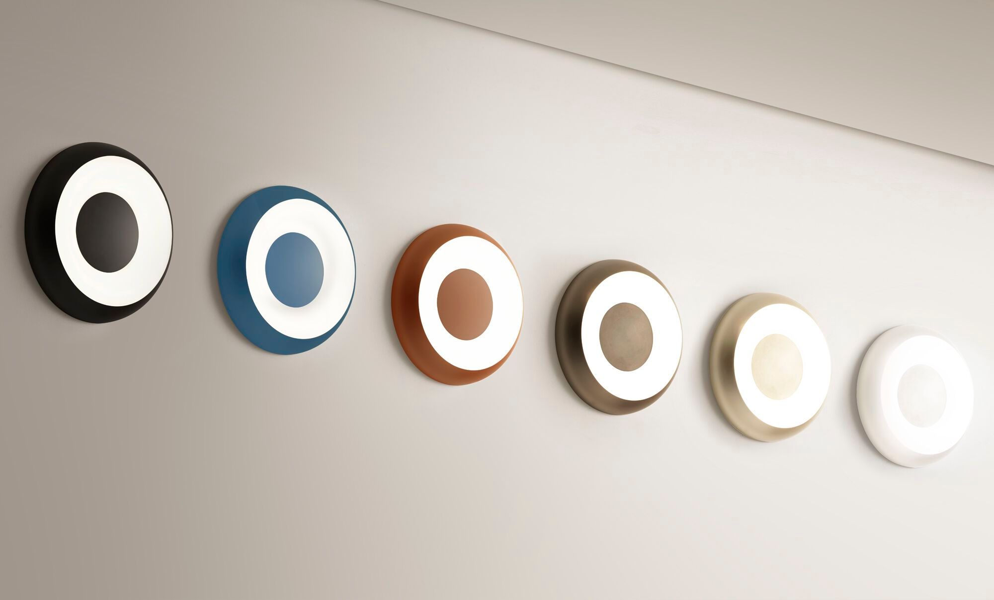 Настенный светильник / потолочный светильник с порошковым покрытием Panzeri Superbold ARCH-00106734 - Вид №2