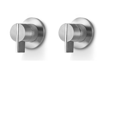 INS 212 Двухсторонний Смеситель С Дивертером Linki INSERT Сатиновая Сталь INS 212 S 336