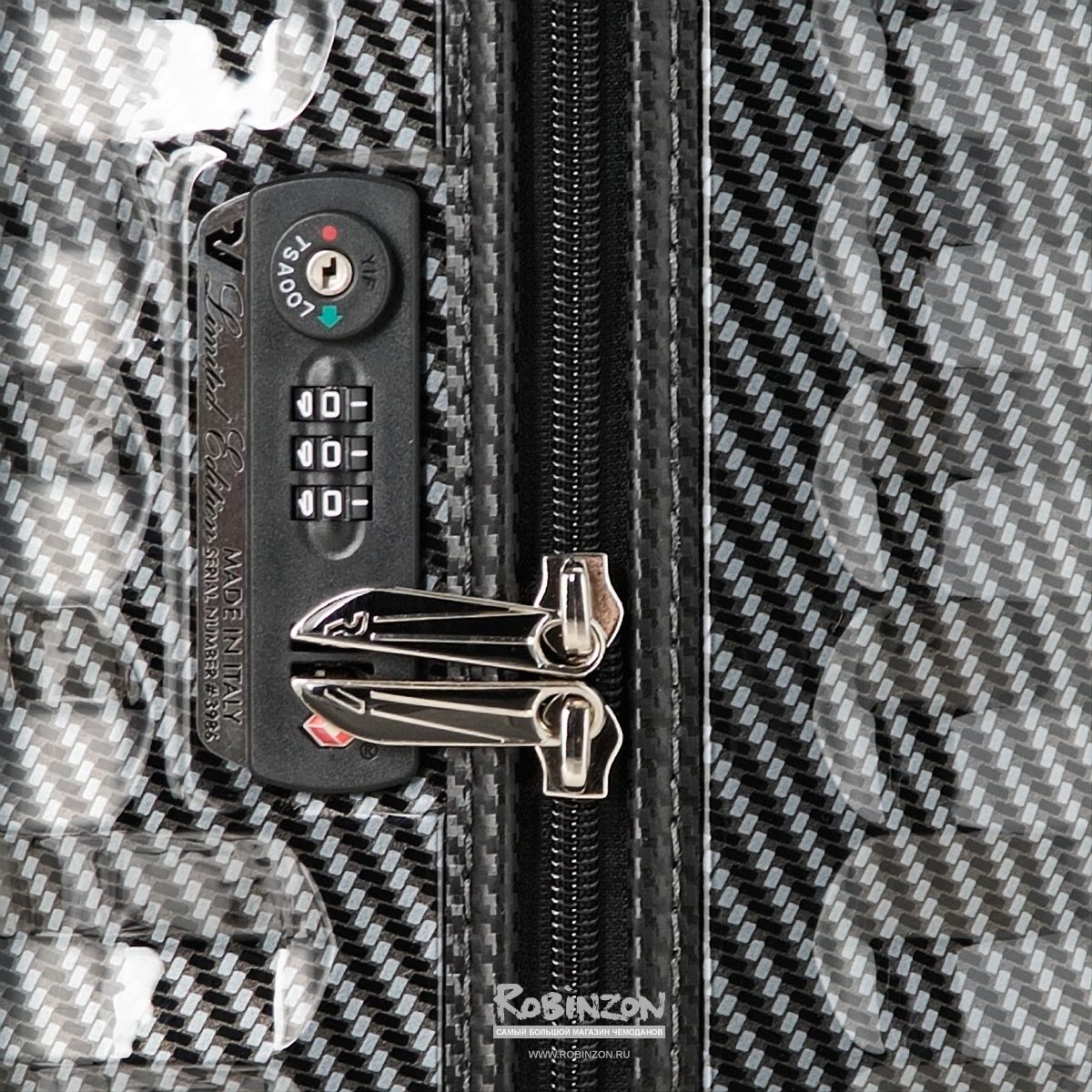 5213-9595 Чемодан 5213 Uno Zip Deluxe Trolley Cabina XS Roncato Uno Deluxe  - Вид №6