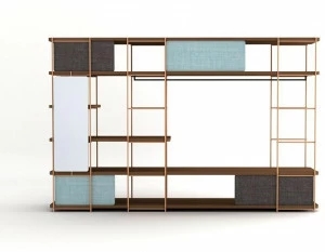 Momocca Гардеробная из стали и дерева Julia Jv05