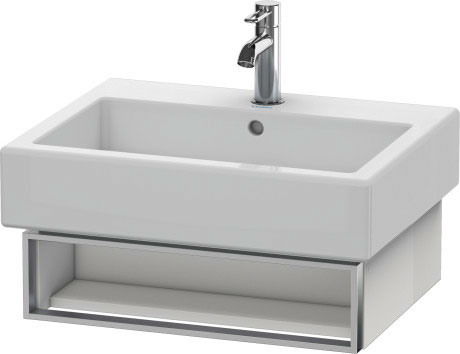 VE600409191 Тумбочка подвесная Vero #VE6004 550 x 431 мм Серо-коричневый декор Duravit - Вид №2