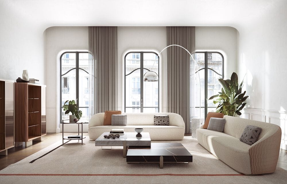 2-местный тканевый диван Capital Collection Брера .23 ARCH-00053362 - Вид №5