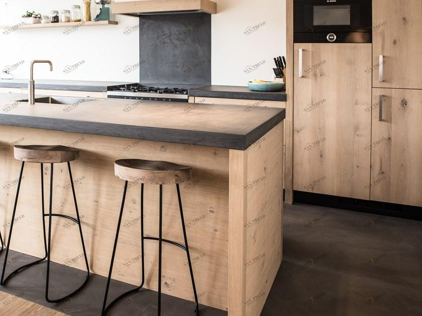 BEAL International Кухонная столешница из цементных материалов Mortex sun-id-1380863