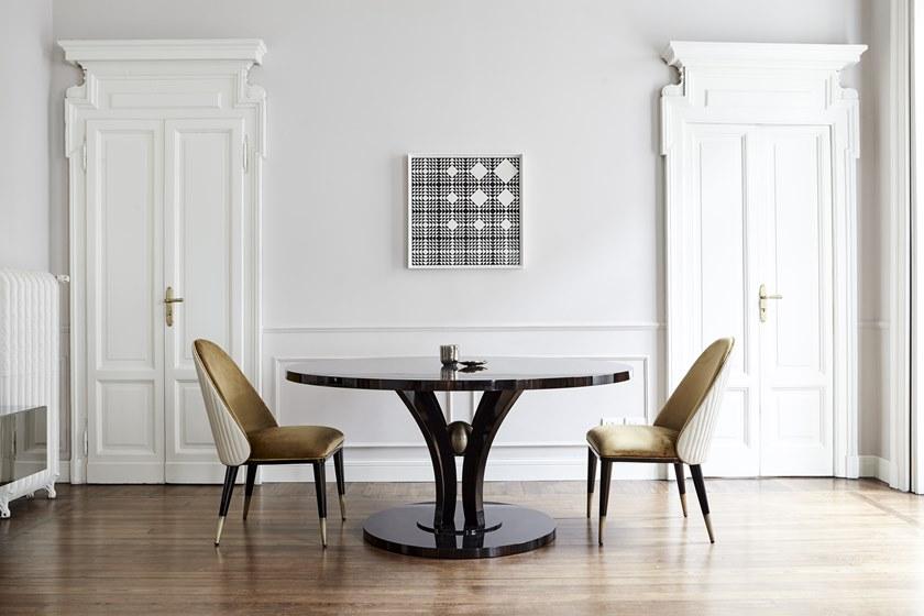 Capital Collection Круглый деревянный стол Korp sun-id-1470325 - Вид №1