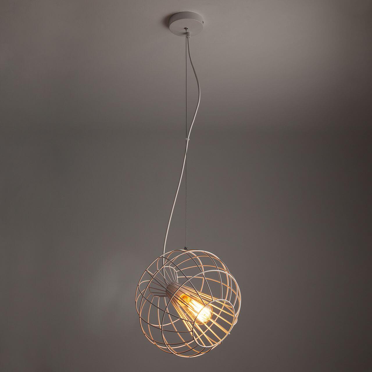 Подвесной светильник Eurosvet Sfera 50061/1 белый EUROSVET SFERA WHITE 196043 Белый  - Вид №3
