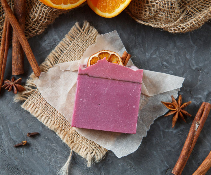 3758 Мыло ручной работы "Глинтвейн" Вкусляндия  - Вид №1