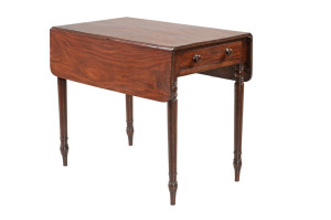 SOR27491 Стол из красного дерева Пемброк ijlbrown