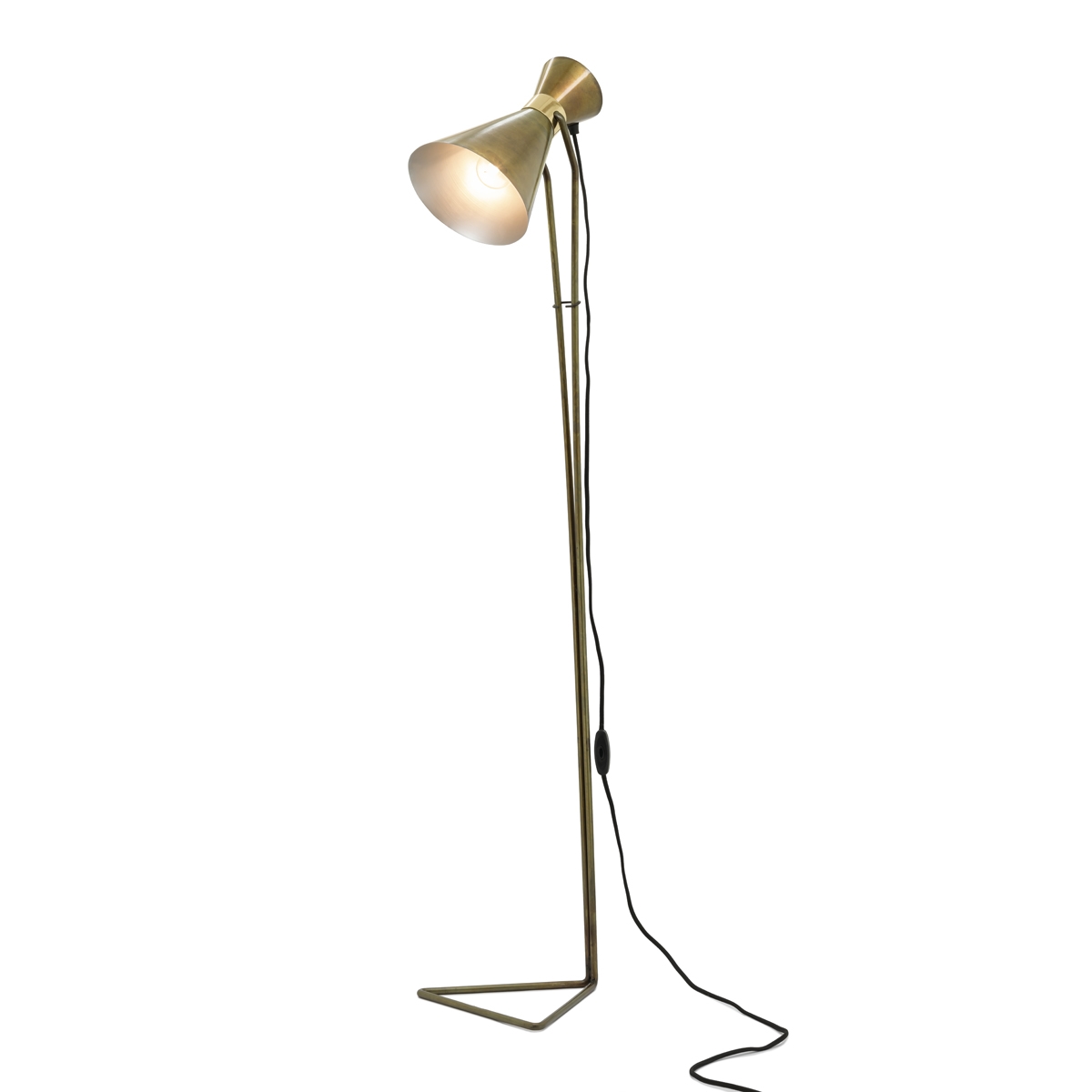 500293-A2 ABHIKA ЧТЕНИЕ НАПОЛЬНОЙ ЛАМПЫ ZINC/GOLD  - Вид №2