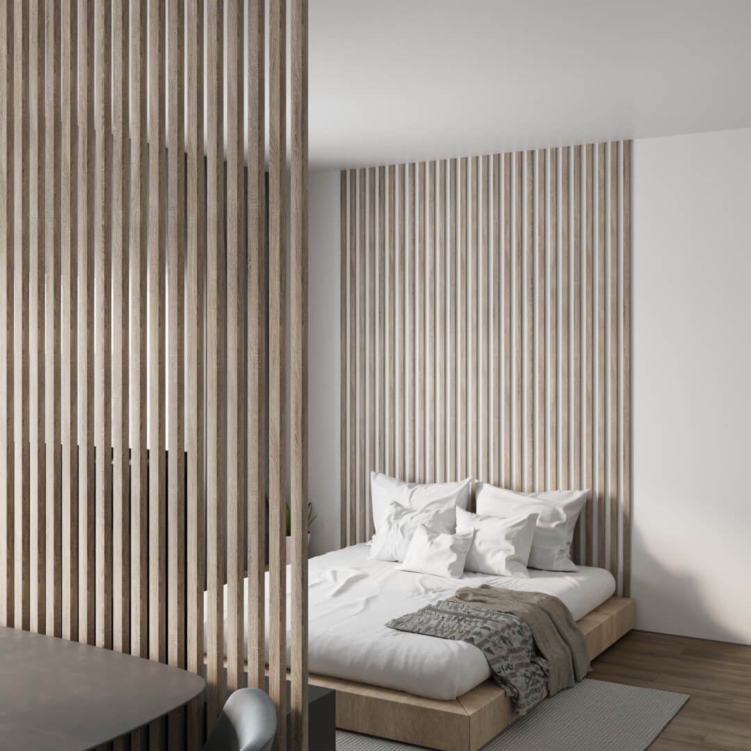 Интерьерная Рейка МДФ Stella Планкен Standard Дуб Винтаж 16*60*2700 (уп.6 шт.) Standart STSR-831 - Вид №6