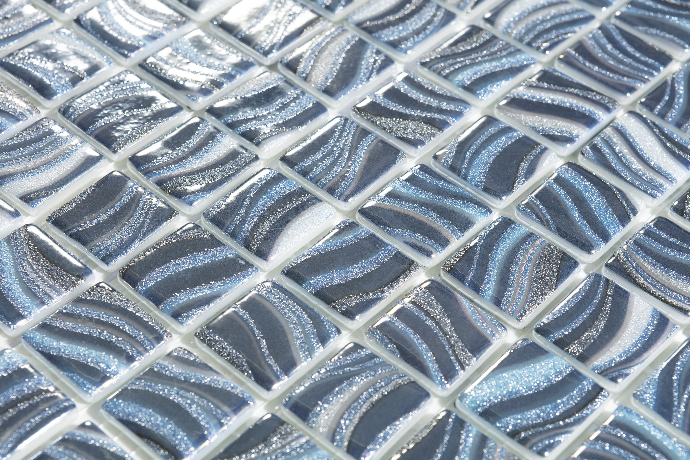 Сияющая мозаика Glitter Blue – волшебство в каждом отблеске STP-ST236 INCOLOR - Вид №1