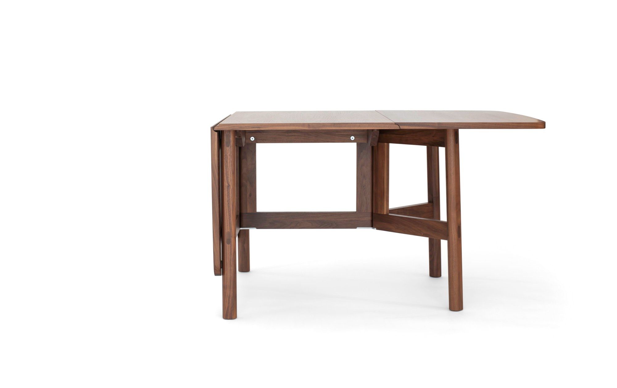 Выдвижной прямоугольный стол с откидной крышкой из грецкого ореха Case MARLOW ARCH-00079064 - Вид №4