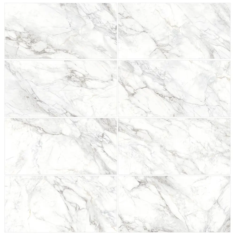 Глазурованный керамогранит Alma Ceramica Authentic 07 60x120 см 1.44 м² матовый цвет белый 89458828 STLM-2093355 - Вид №2