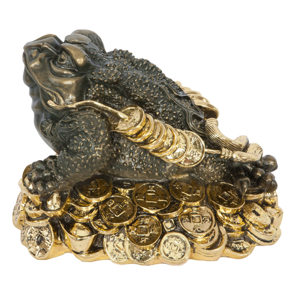 22389 Статуэтка Символ Достатка и благополучия большой Бронза BOGACHO 4627138211779 - Вид №6