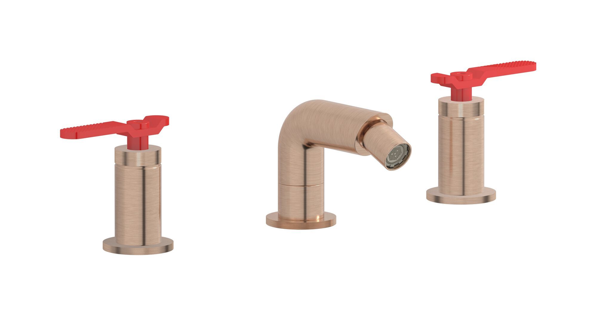 Смеситель для биде с 3 отверстиями для пола с автоматическим сливом IB Bold ARCH-00097351 - Вид №16